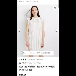 ISO XS in this dress.